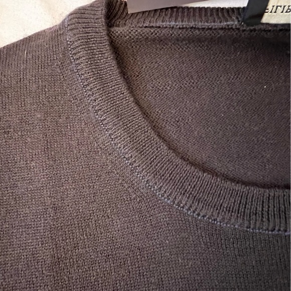 Filippo Riberti Navy Sweater - Men’s Italian Wool Sweater - Picture 6 of 12